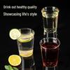 Temaiju Clear Disposable Airline Cups (300ml, 50 Count)