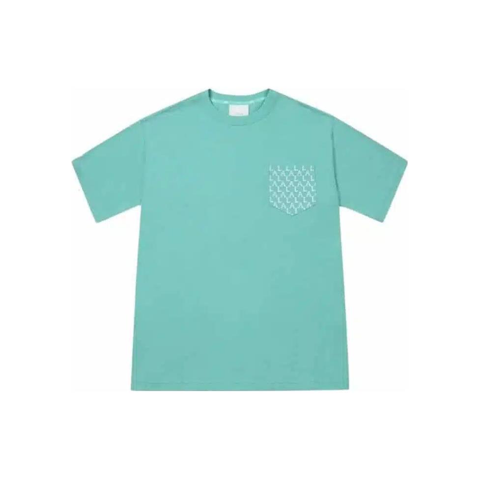 MLB T Shirts Men's Mint Green Crew Neck Moderate 31TSM3131-07T