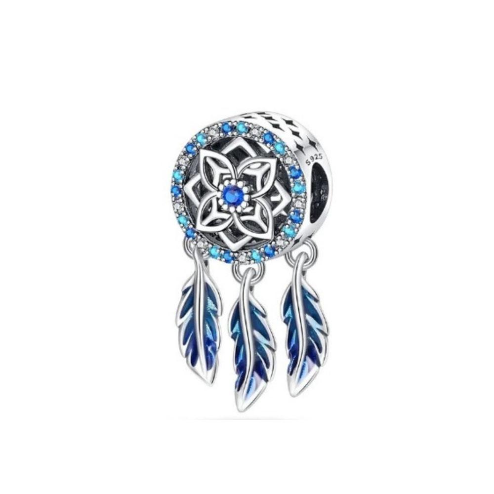 Springs Flower Series Copper Bird Hibiscus Tulip Charm Bead Fit Women Original Bracelet Jewelry For Gift