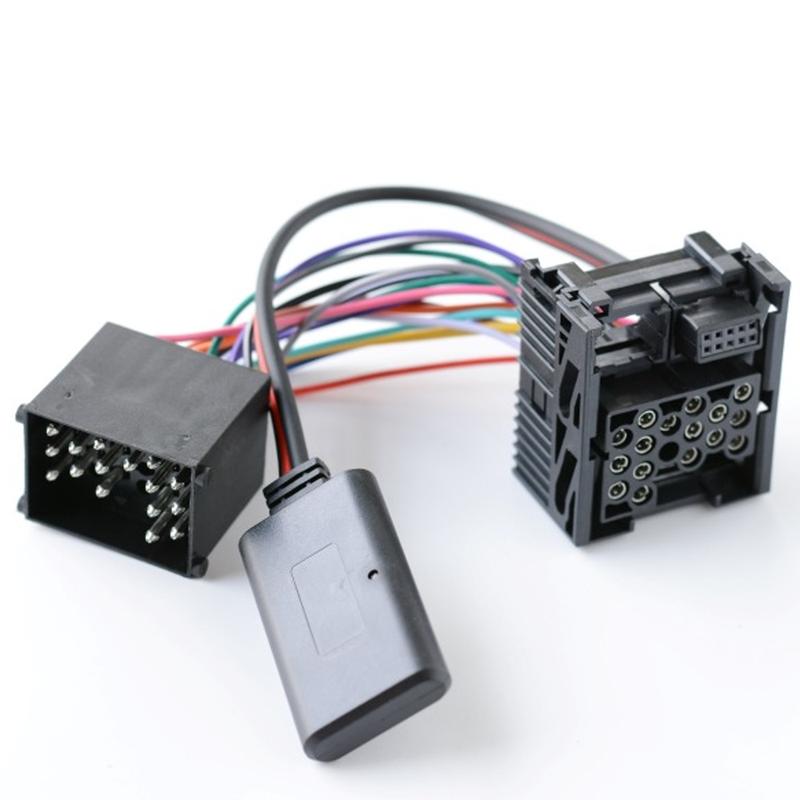 New 10 Pin Car Radio Bluetooth AUX IN Bluetooth 5.0 Music Audio Adapter For BMW E46 3 Series 2002-2006 Business CD