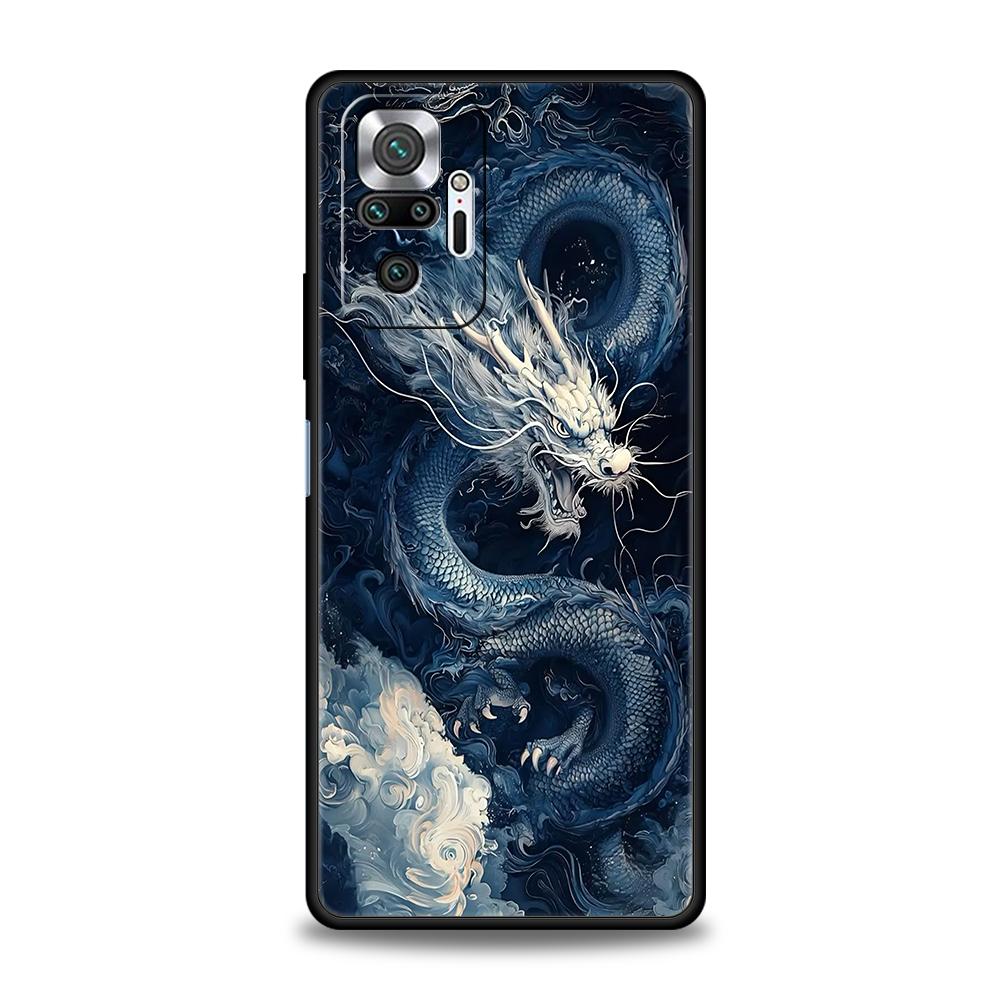 Dragon Phone Case For Xiaomi Redmi Note 14 5G 13 12 10 11 Pro Plus 4G 14C 13C 12C 10C 9C Soft TPU Cover