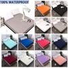 Waterproof Top Smooth Mattress Protector Dustproof Mites Bacteria Fitted Sheet