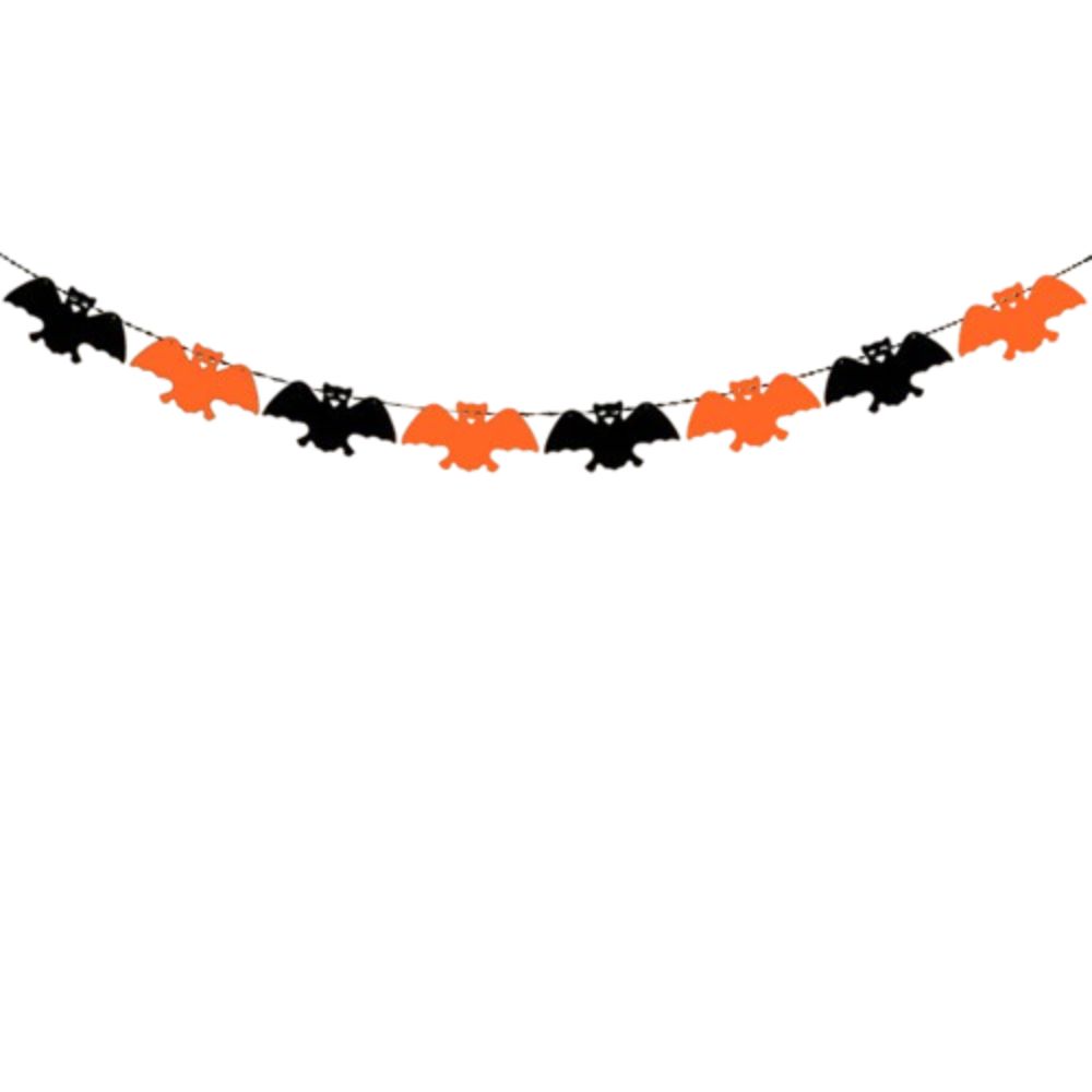 Hanging Happy Halloween Banner Party Decor Pull Flag  Halloween Party Decoration