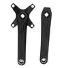 Mountain Bike Crankset Replacement Square Hole Aluminum Alloy Bike Left and Right Crank Arm