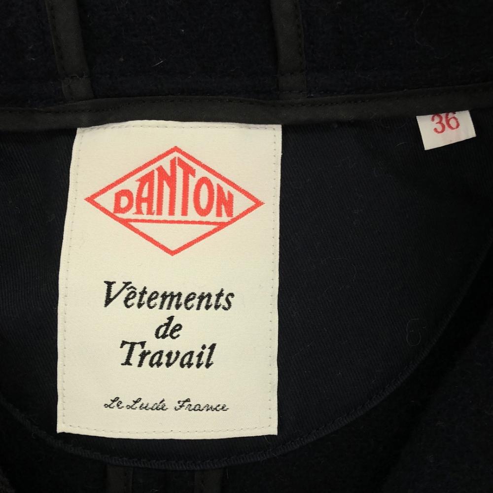 Danton Made In Japan Logo Patch Hood Wool Jacket Men's Used