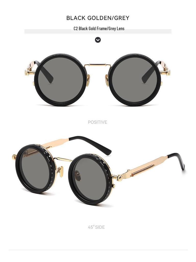 ND9 Adjustable Polarized Sunglasses: Retro UV Protection for Fishing & Driving
