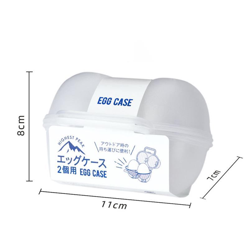 Portable Shockproof Egg Storage Box Travel Preservation Container Protective Egg Carrier for Outdoor Use Durable Egg Saver