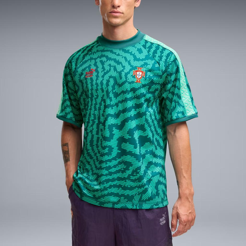 PUMA x PORTUGAL x SALEHE BEMBURY KING Jersey 'Vibrant Green' Men's 635101-40
