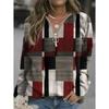 QICED Felpe con cappuccio e felpe casual a maniche lunghe da donna