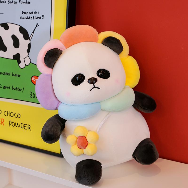 Panda Doll Plush Toy Simulated Bamboo Panda Doll Children's Pillow Rag Doll Birthday Gift