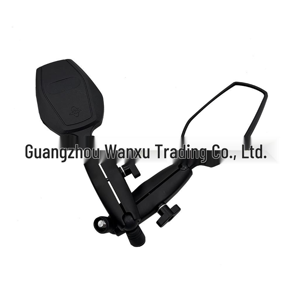 Foldable Rearview Mirror for 22mm Handlebars - Compatible with Suzuki, Yamaha, Honda, Kawasaki Motorcycles