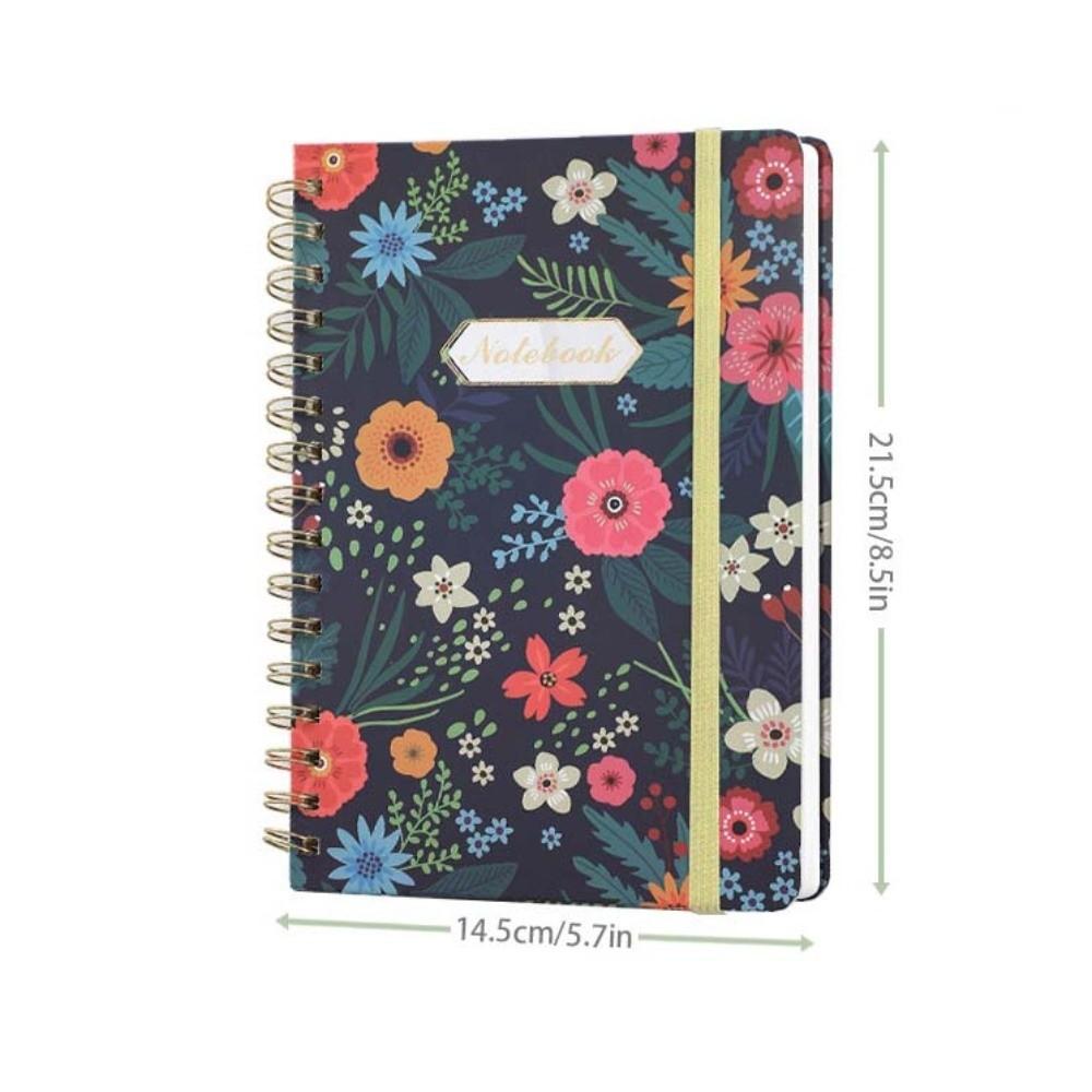 A5 Hardcover Spiral Diary 160 Pages Artfan Notebook Journal Spiral Notebook  for Gifts, Work