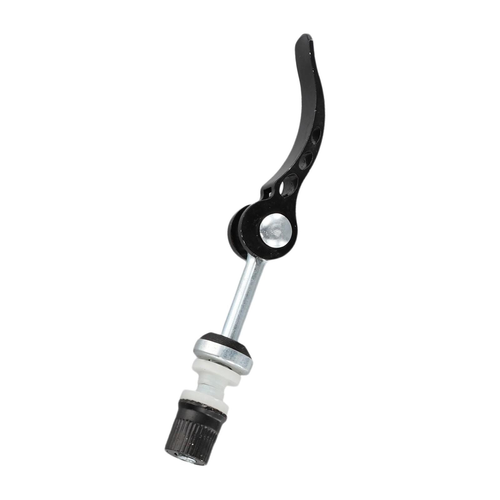 Премиальный быстросъемный фиксатор подседельной трубы для надежной регулировки велосипедного сиденья чёрный