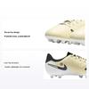 Tiempo Legend 10 Junior Comfortable Round Toe Non-Slip Wear-Resistant Low-Top Kids Soccer Shoes Kids Sneaker Yellow Black DV4349-700