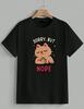 Funny Sarcastic Cat "Sorry But Nope" Humor Graphic Tee T-Shirt Adult Unisex