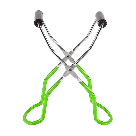 

Стійка для консервних банок з нержавіючої сталі, щипці-підйомники для консервних банок, решітка для приготування на пару на плиту, для звичайних консервних банок з широким горлечком Mason Jars C