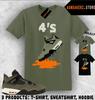 Tričko ladící k botám Undefeated x AJ 4 OG 2025 Match Sneaker Shoe Dripping 4s Tričko Unisex Tričko