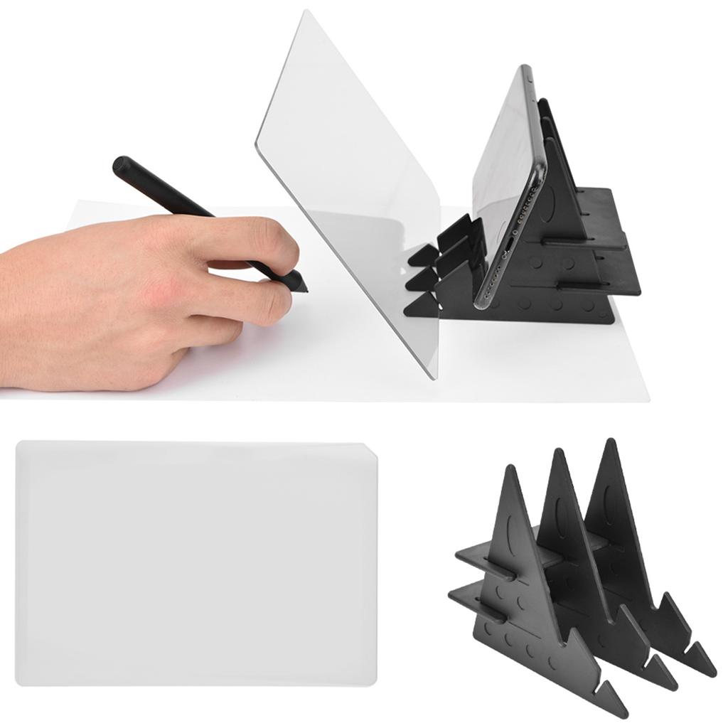 Stencil Board Light Box Tracing Drawing Board Sketch Mirror Reflection Phone Dimming