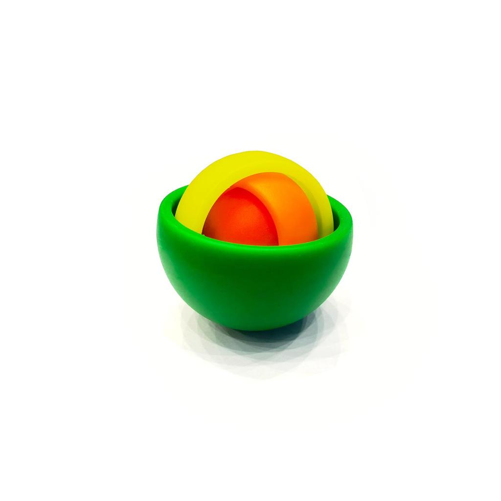 TikTok 3D Stress-Relief Flip Ball: Innovative Educational Decompression Toy