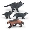 Eurasian Badgers Pvc Wildlife Figure For Kids Learning And Nature Decor