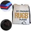 Funny My Favorite Rugby Player Calls Me Dad Graphic Tshirt Women's Fashion Casual Oversized T-shirts Men's 100% Cotton T Shirt