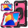 For Xiaomi Redmi Pad SE 4G 8.7 Inch Kickstand Case PC+Silicone Tablet Cover with Shoulder Strap