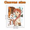 Disney Pearl Painting Anna and Olaf DIY Pearl Painting Gem Art Pearl Dot Painting Picture Crafts Adult Beginner Gifts Home Decor