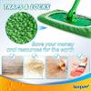 6Pcs Washable Swiffer Replace Mop Cloth No Shedding Reusable Microfiber Mop Cloth Soft Thicker Mop Replacement Cloth Bathroom