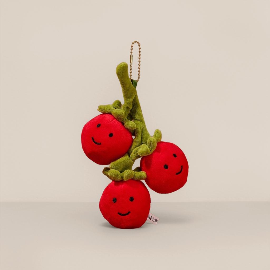 Plush doll pendants, vegetable, food and fruit figure pendants, small gifts