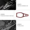 Car Gear Shift Panel Decoration Protective Cover For Chevy Camaro 2017 Up Car Interior Accessories