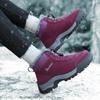 Women Snow Boots Winter Plus Size Walking Shoes Waterproof Outdoor High Hiking Shoes