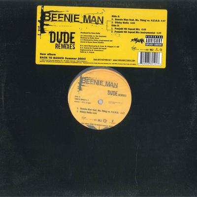 Płyta 12-calowa BEENIE MAN - Dude (Remiksy) 724383891917 VIRGIN 2004 USA Rap & Hip-Hop/R&B Używany