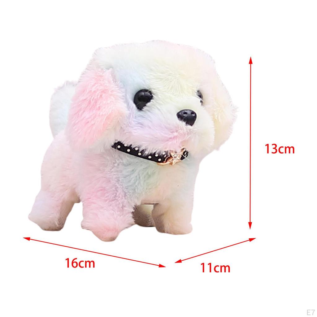 Electronic Pet Plush Toy Doll Soft Educational Figures Novelty with Sound Walking Stuffed