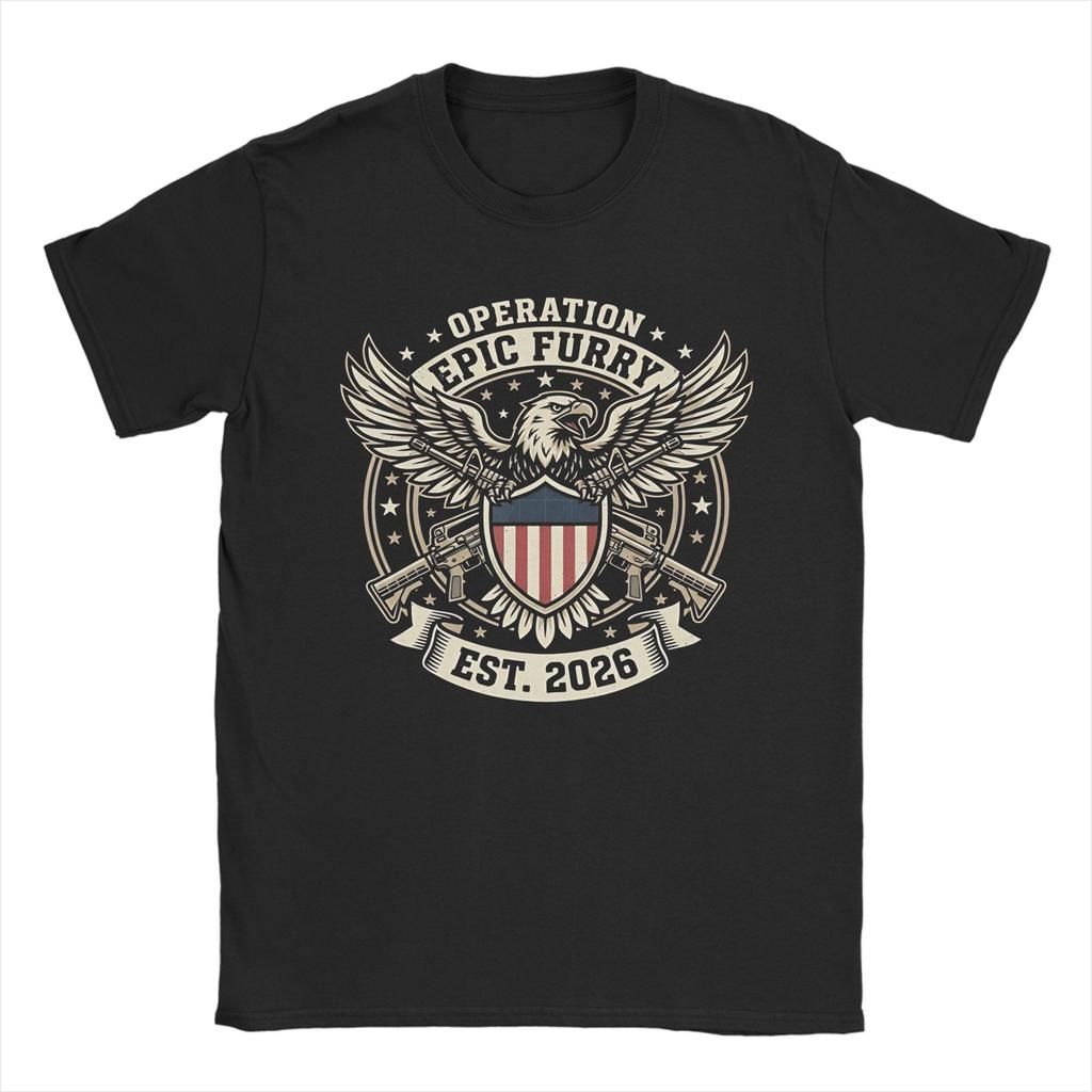 Unisex Women Fashion Operation Epic Fury The FAFO Tour Tee T Shirt Cotton Tshirts Clothing