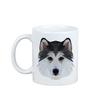 Husky Syberyjski, Siberian Husky -Kubek Ze Zdjęciem I Napisem Geometryczny Pies Art-Dog