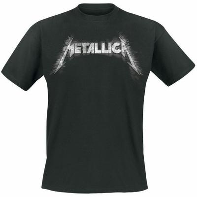 Metallica Unisex Adult Spiked Back Print T-Shirt