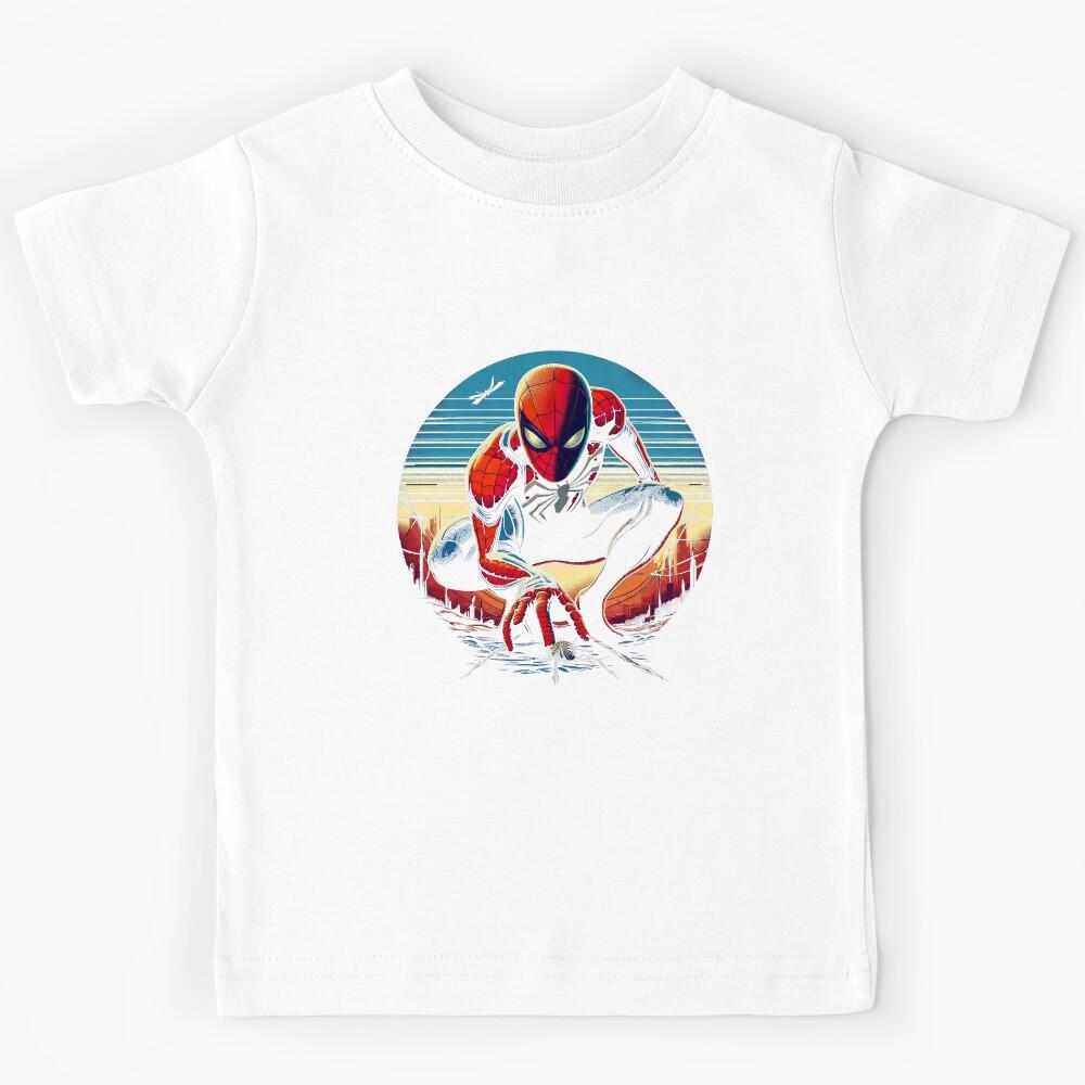 Artistic Spiderman Design Kids T-Shirt 160
