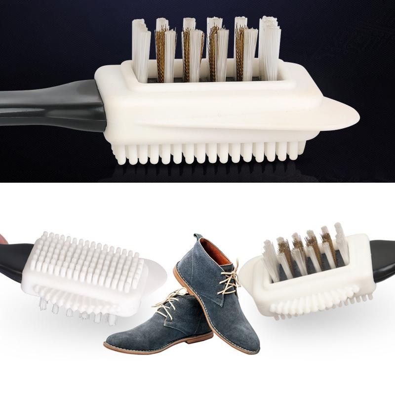 1/4pcs 3Side S-shaped Cleaning Shoe Brush Convenience Shoe Cleaning Brush for Snow Boot Shoe Brush Household Cleaning Tools Acce