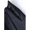 2025 Autumn/Winter Women's Luxury Deep Gray Irregular Slimming Hip-Wrap Short Skirt