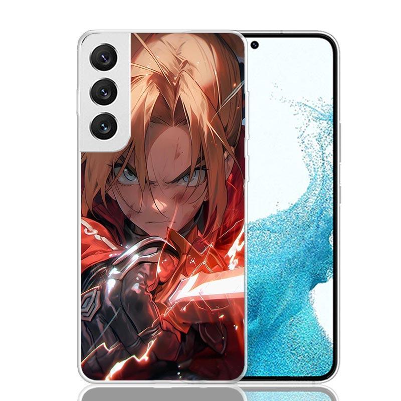 Anime F-ullmetal A-Alchemist Phone Case For Samsung Galaxy S26 S25 Edge S24 S23 FE S22 Ultra S21 Plus S20 + Fundas Cover Coque G