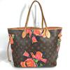 Louis Vuitton M48613  Monogram Rose Neverfull MM Shoulder Bag Tote Bag