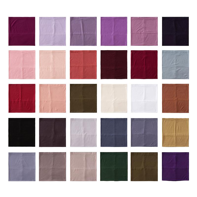 1pc Solid Color Ethnic Style Turban For Women Girls Elastic Ribbon Head Scarf Beanie Hat Fashion Hair Accessories