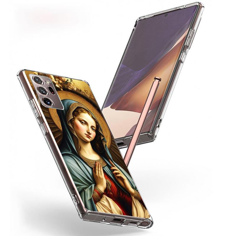 Virgin De Guadalupe Virgen Mary Phone Case For Samsung Galaxy S26 S25 Edge S24 S23 FE S22 Ultra S21 Plus S20 + Fundas Cover Coqu