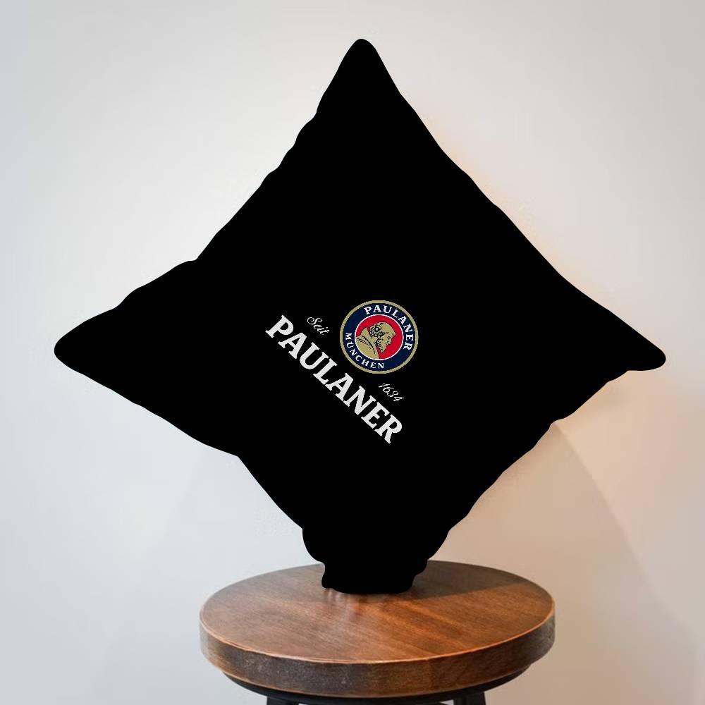 Deutsches Bier Paulaner Kissen Geschenk Heim Büro Dekoration Schlafzimmer Sofa Auto Kissenbezug Hülle 45x45