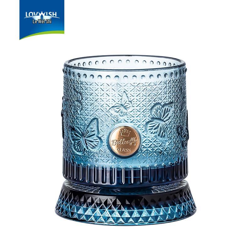 LOVWISH Lily of the Valley Double-Layer Glass Cup