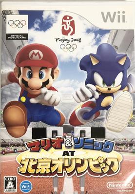 Mario Sonic At the Beijing Olympic Games Wii & -