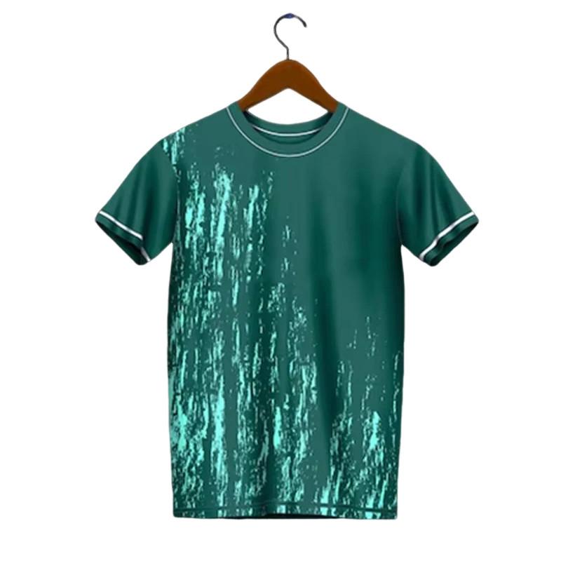 2024 Kids Clothes Summer Sports T-Shirt Breathable Sportswear Running Fitness Children Girls Clothes Print Short Sleeve Tops