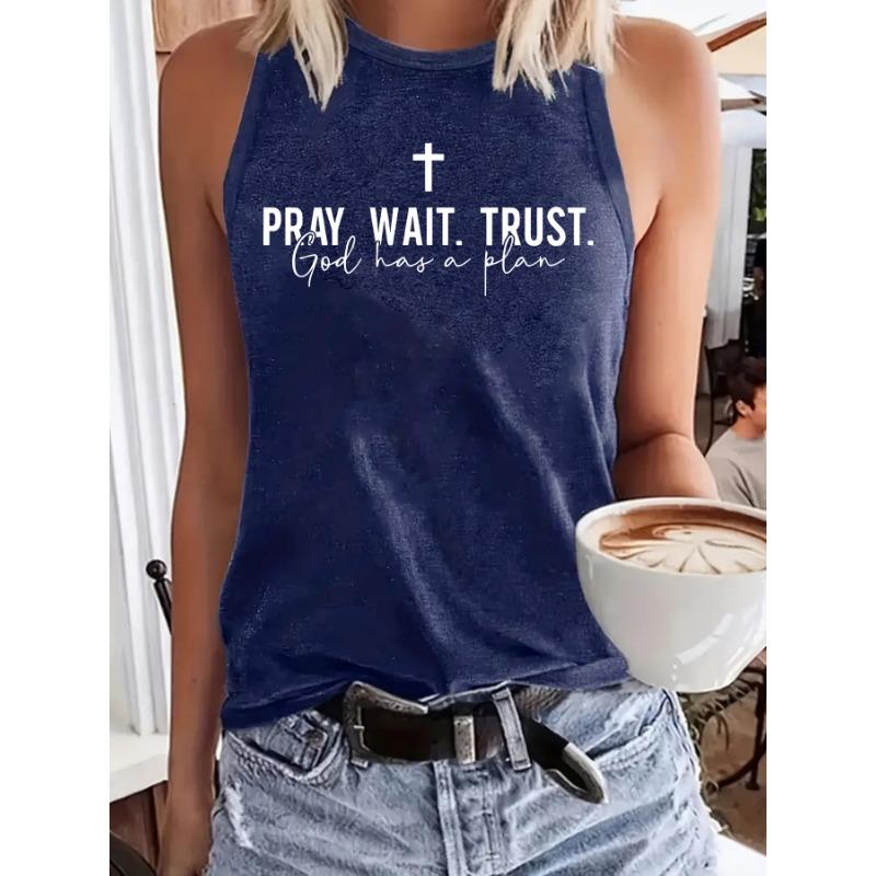 

Женский принтованный жилет XXL темно-синий