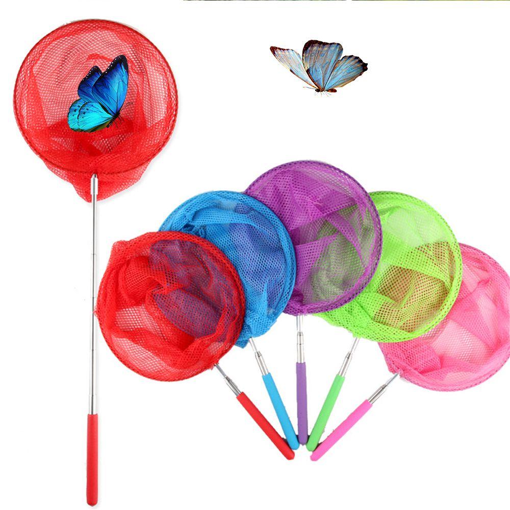 Toys Extendable Lightweight Children's Insect Catch Mesh Butterfly Net Telescopic Kids Fishing Net