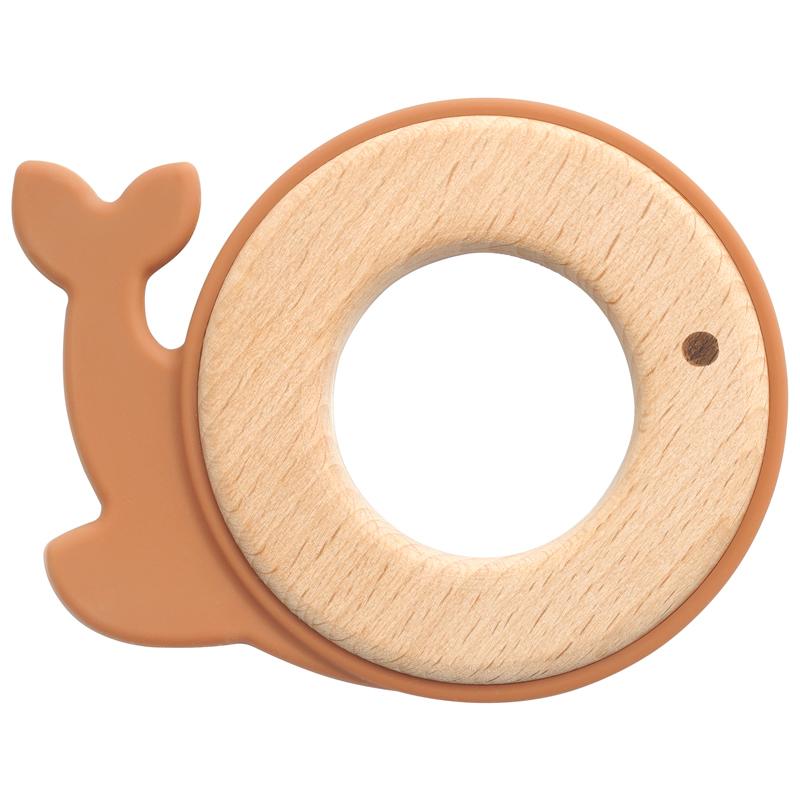 1Pcs Baby Teether Toy Cartoon Dolphin Shape Silicone Teether For Baby Chewing Teething Toy Kids Sensory Educational Toy